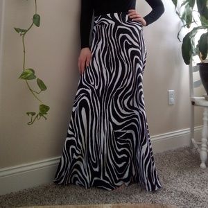 Banana Republic Zebra Skirt